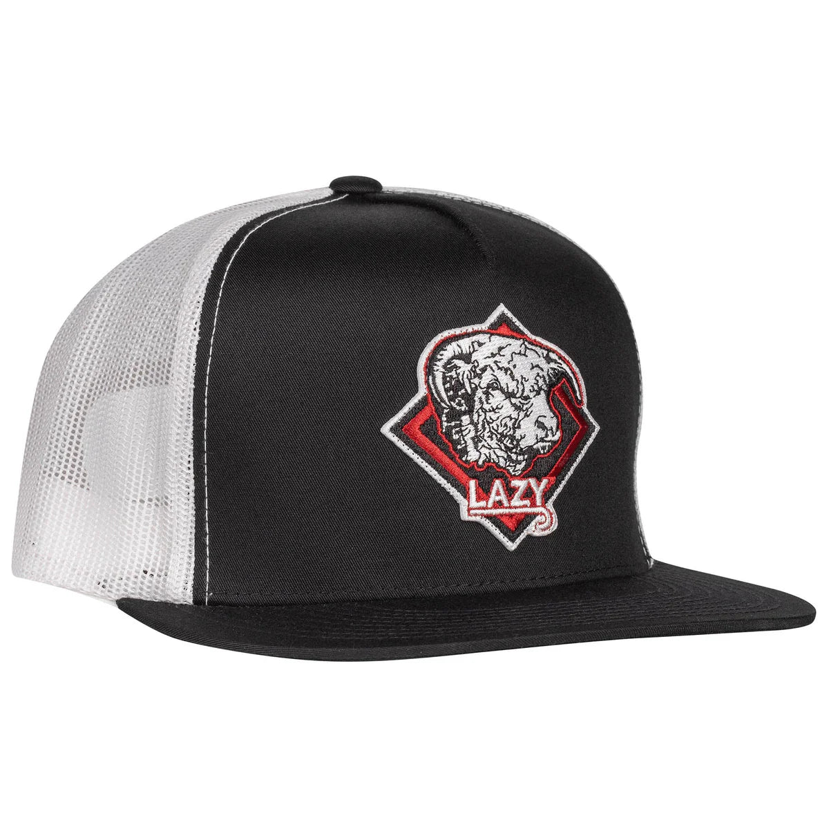 LAZY J RANCH BLACK & WHITE RED
