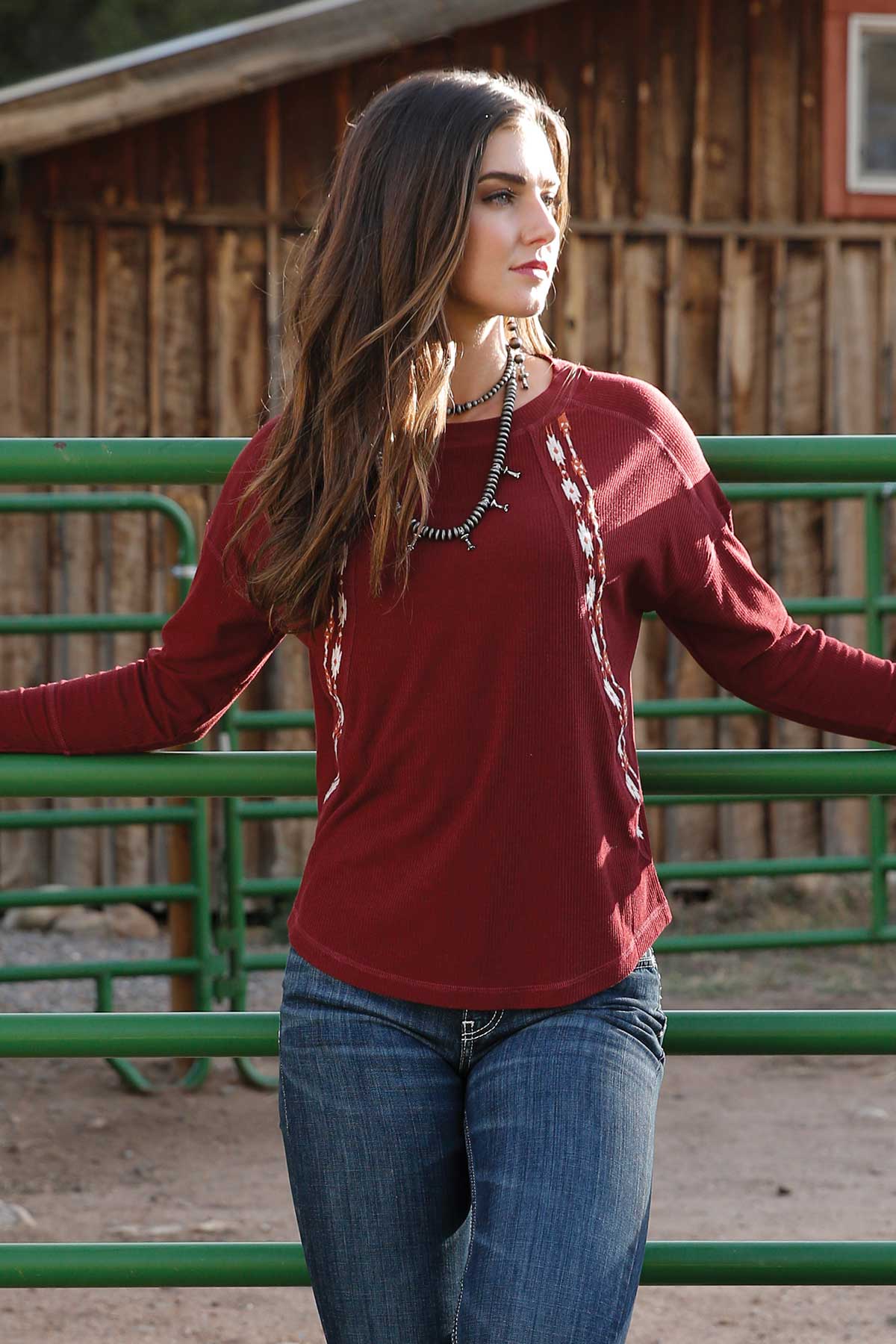 Women;s Cruel LS knit sweater