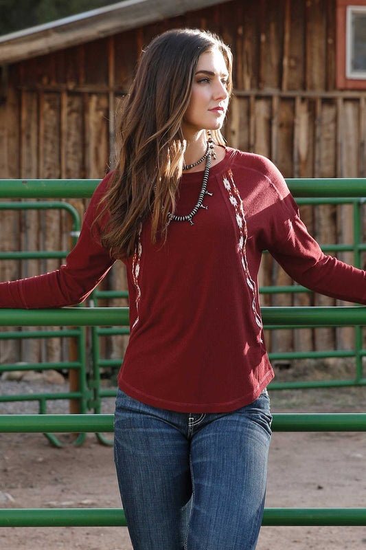 Women;s Cruel LS knit sweater