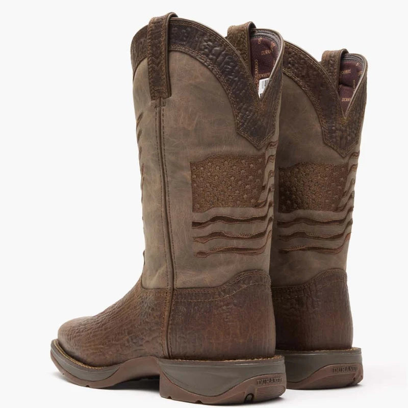 Durango Brown Flag Boot