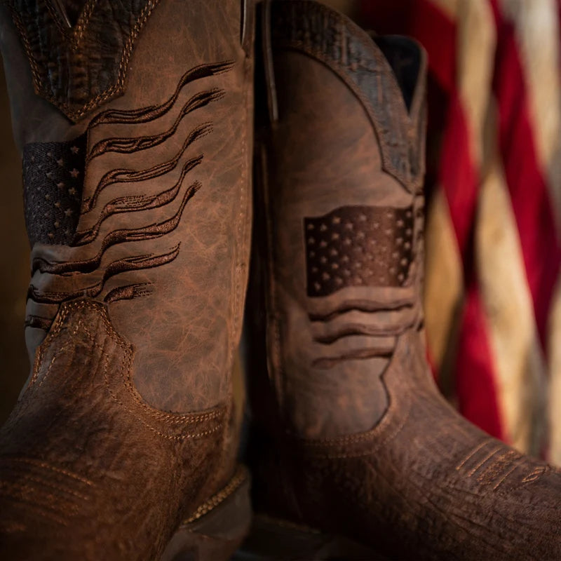 Durango Brown Flag Boot