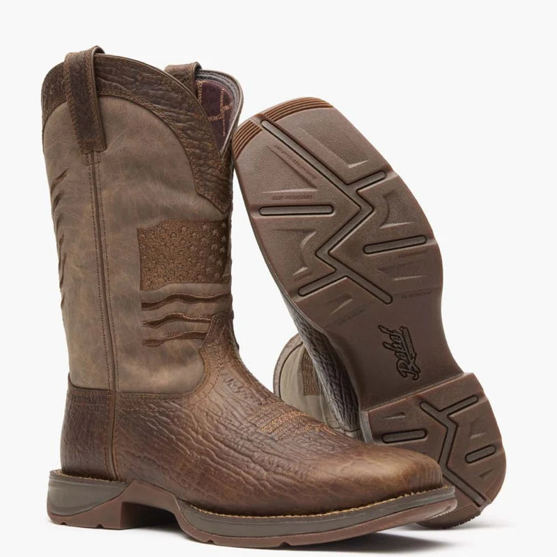 Durango Brown Flag Boot
