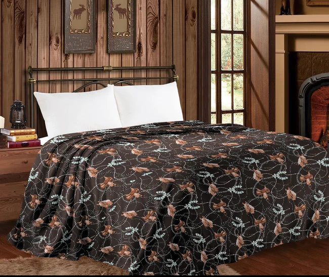 Mia Fleece Twin Blanket