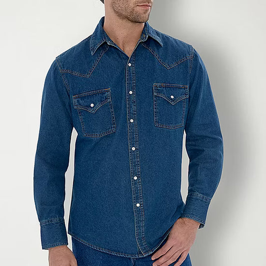 Ely & Walker Dark Denim Shirt