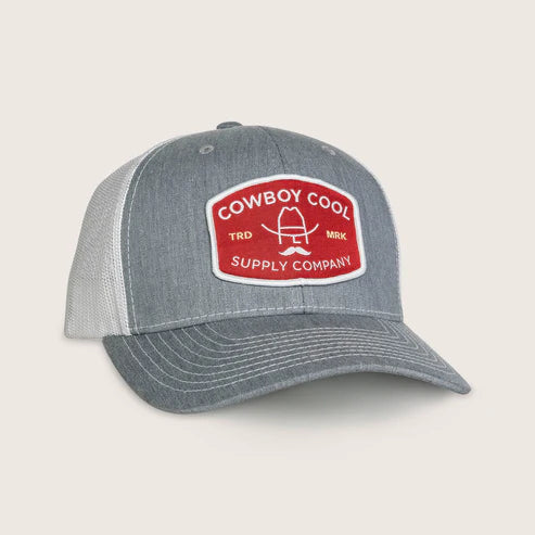 "The Buckle" cap- grey