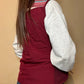 Hooey Burgundy Serape Packable Vest