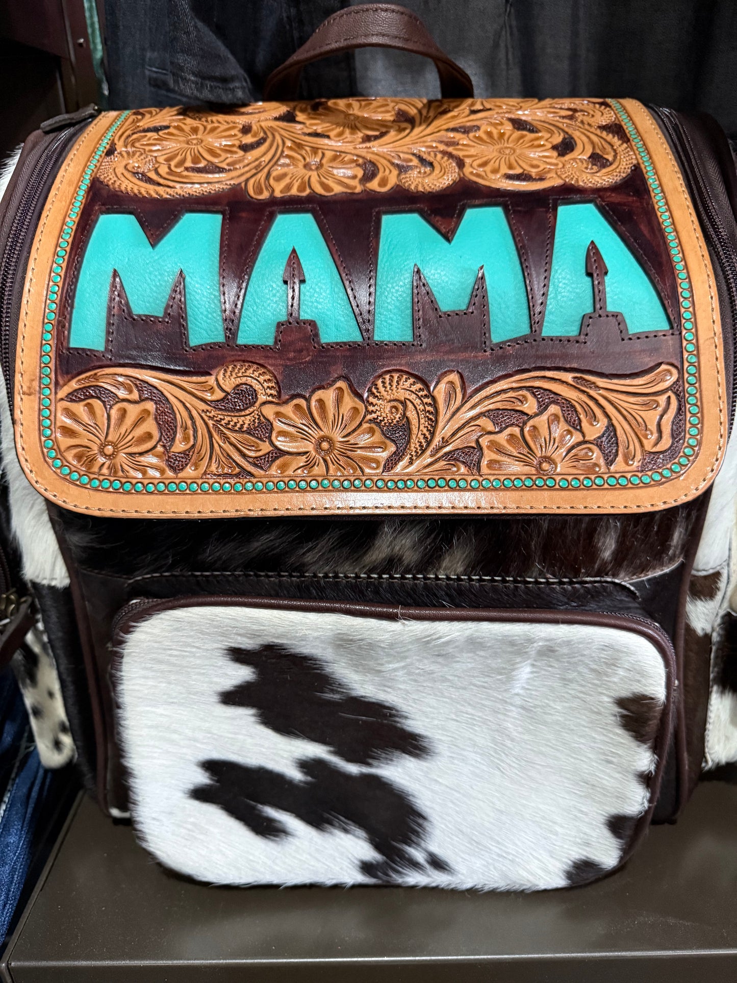 Tooled & Cowhide Backpacks