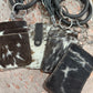Cowhide bangle Card Holder