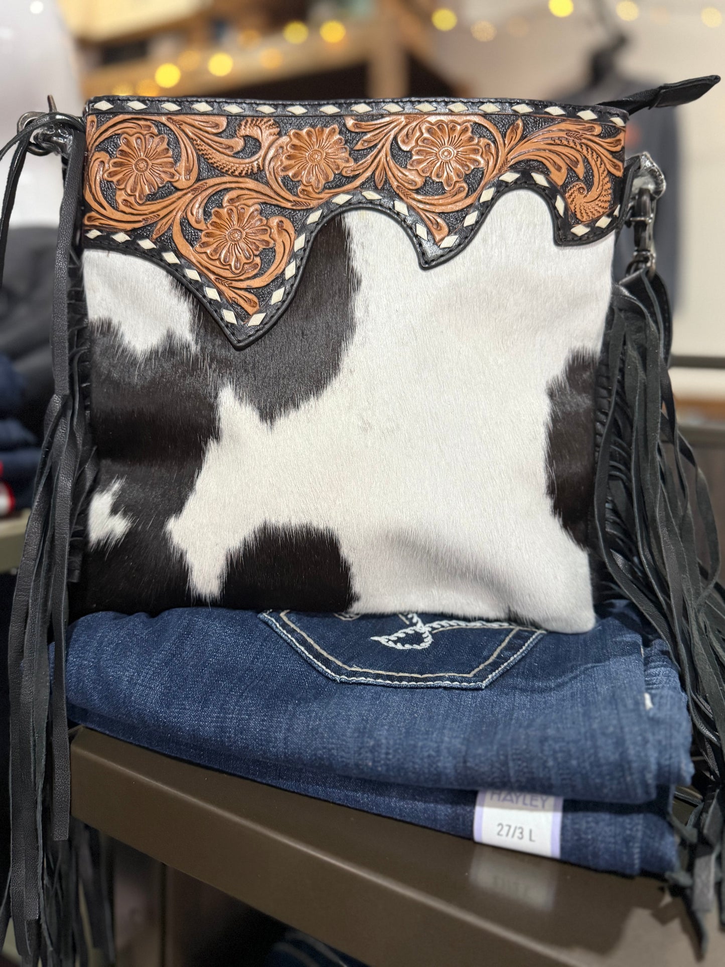 Tooled & Cowhide purses