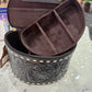 All Black Tooled Jewelry Box