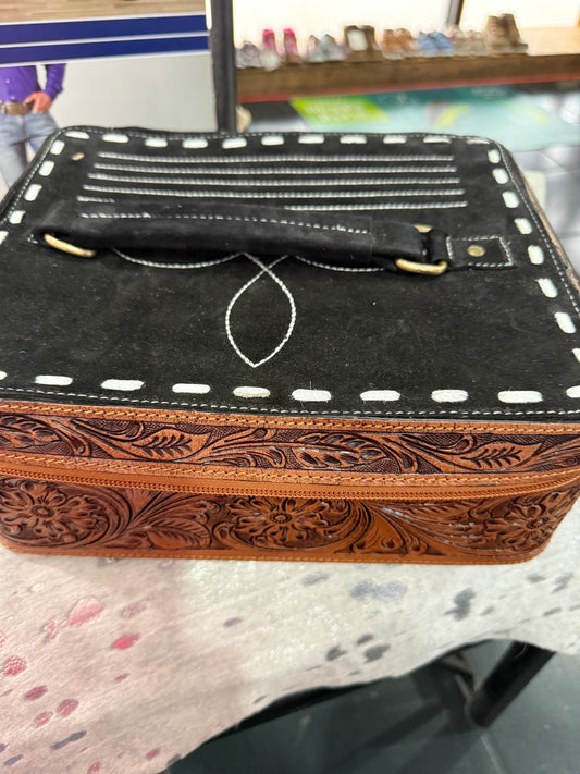 Tooled Bootstitch Jewelry Box