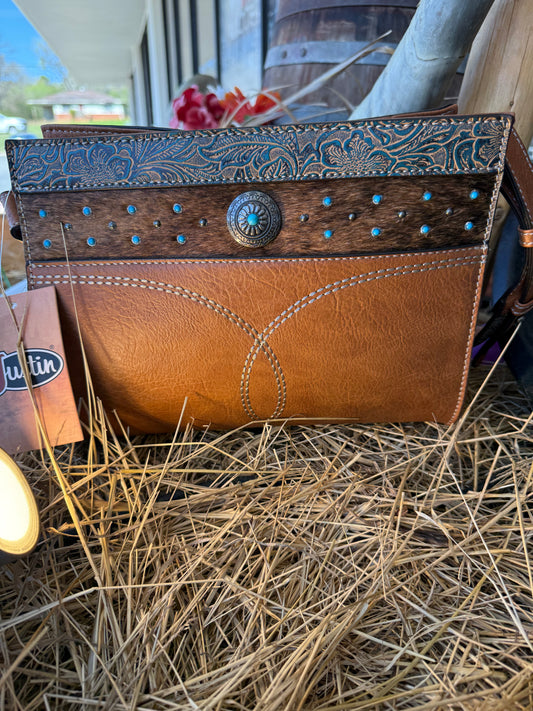 Justin Crossbody w/hair on