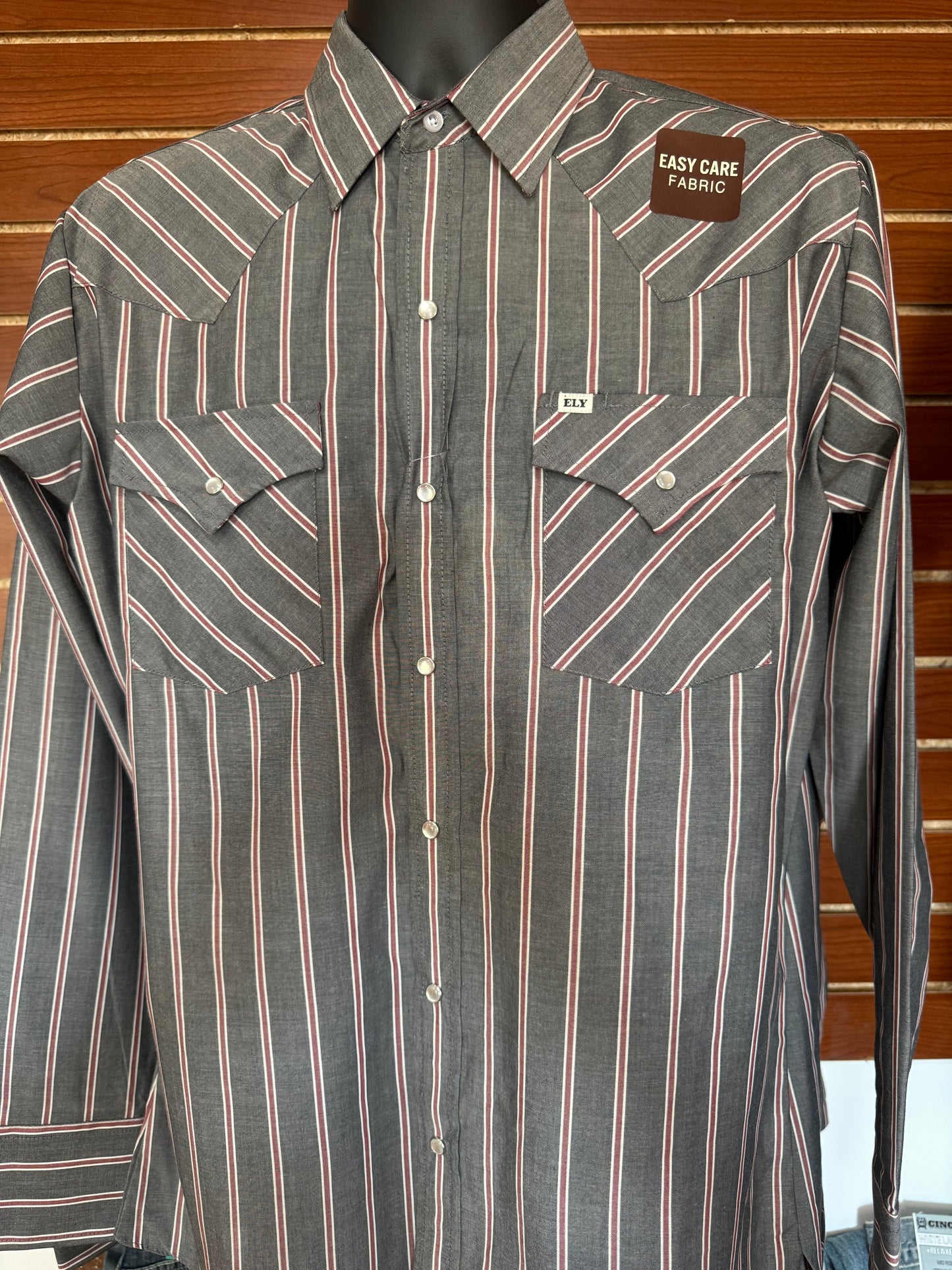 Ely & Walker Gray striped