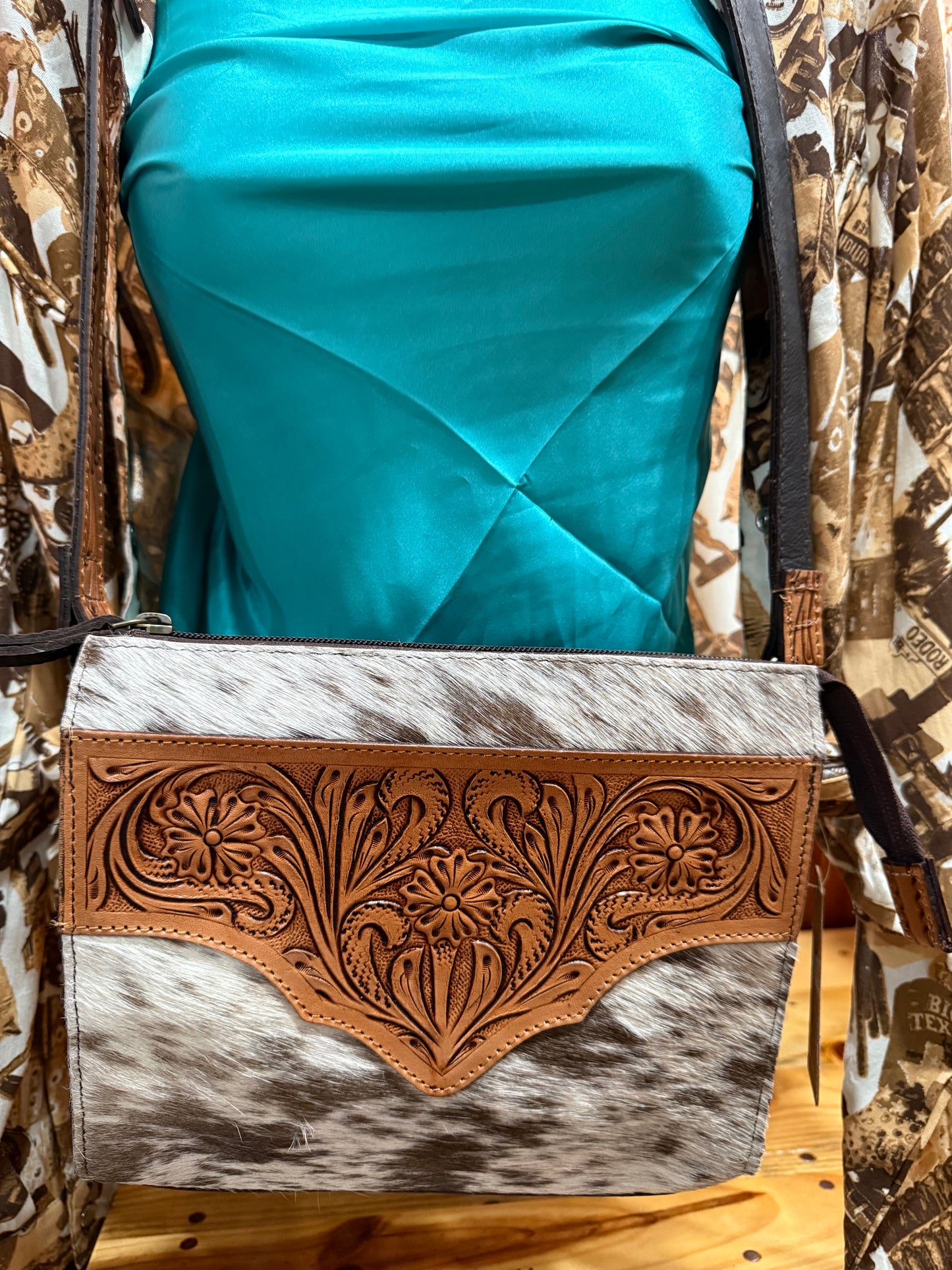 Tooled & Cowhide purses