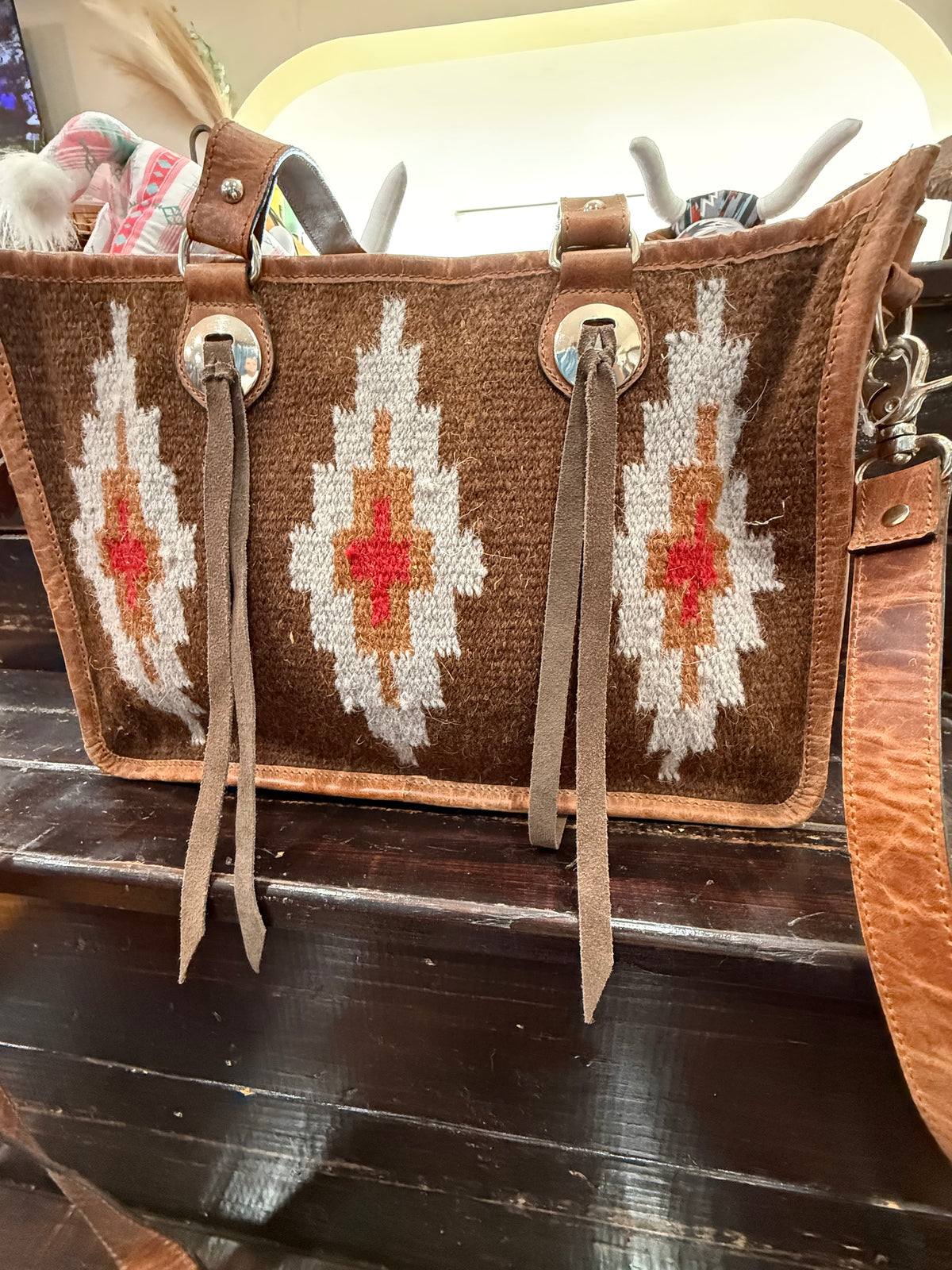 Rafter T Aztec purse