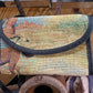 Leather clutch purse