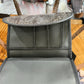 Leather clutch purse