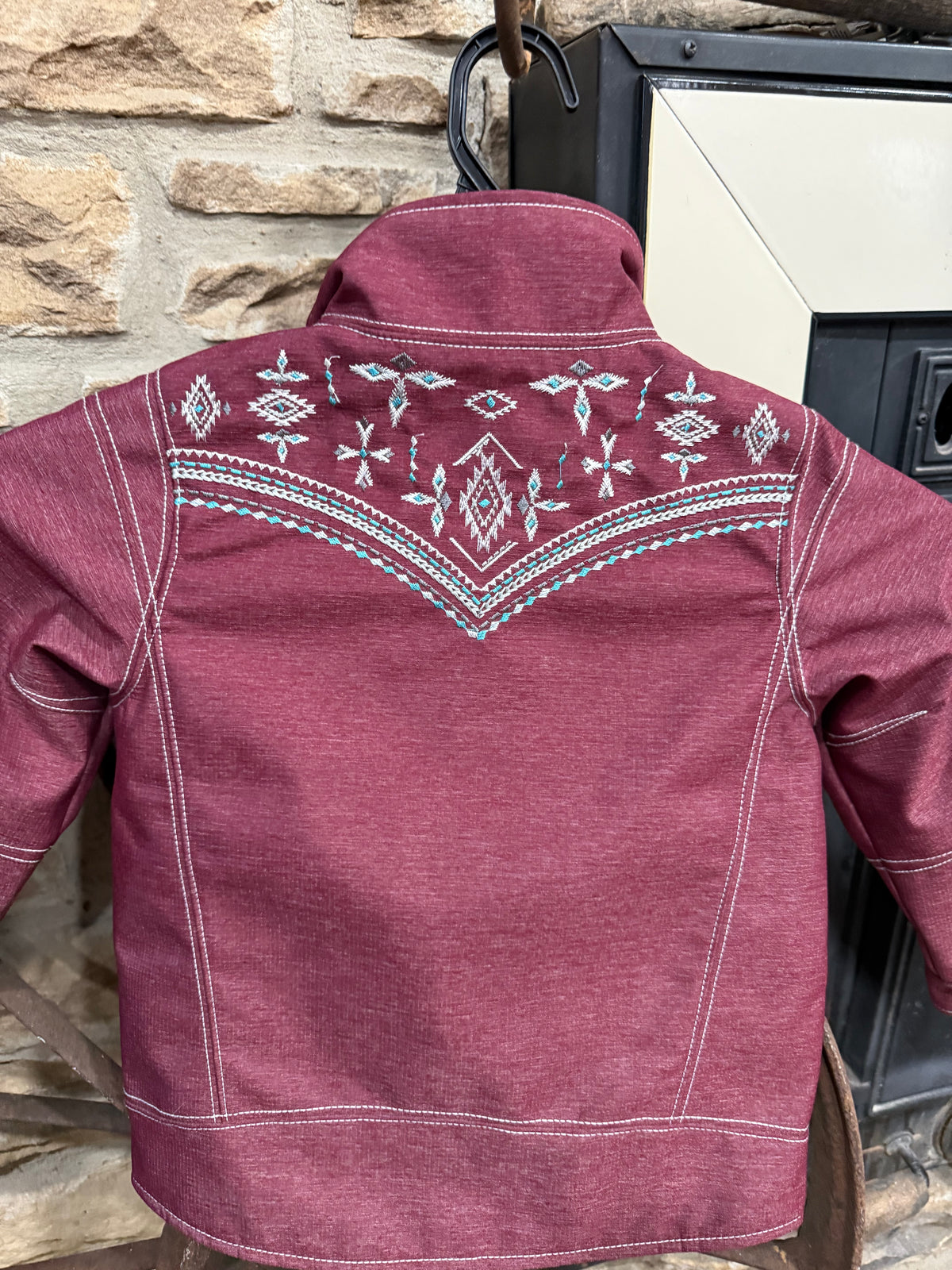 Girls Cowgirl hardware coat