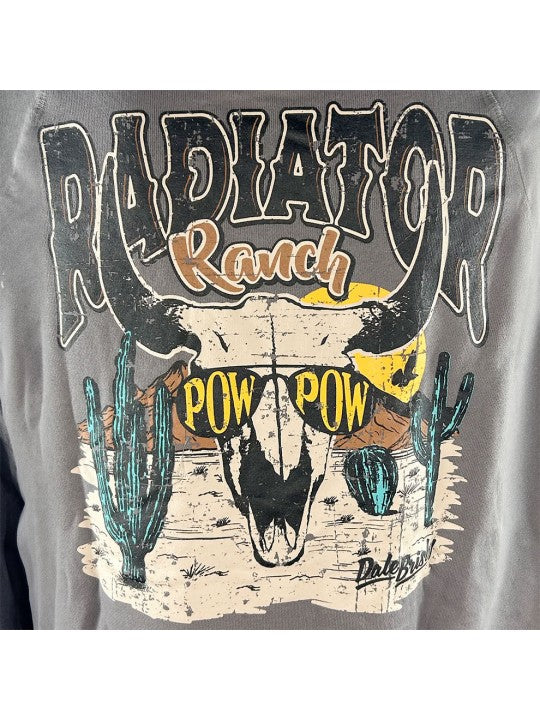 Kids Rock & Roll gray hoodie