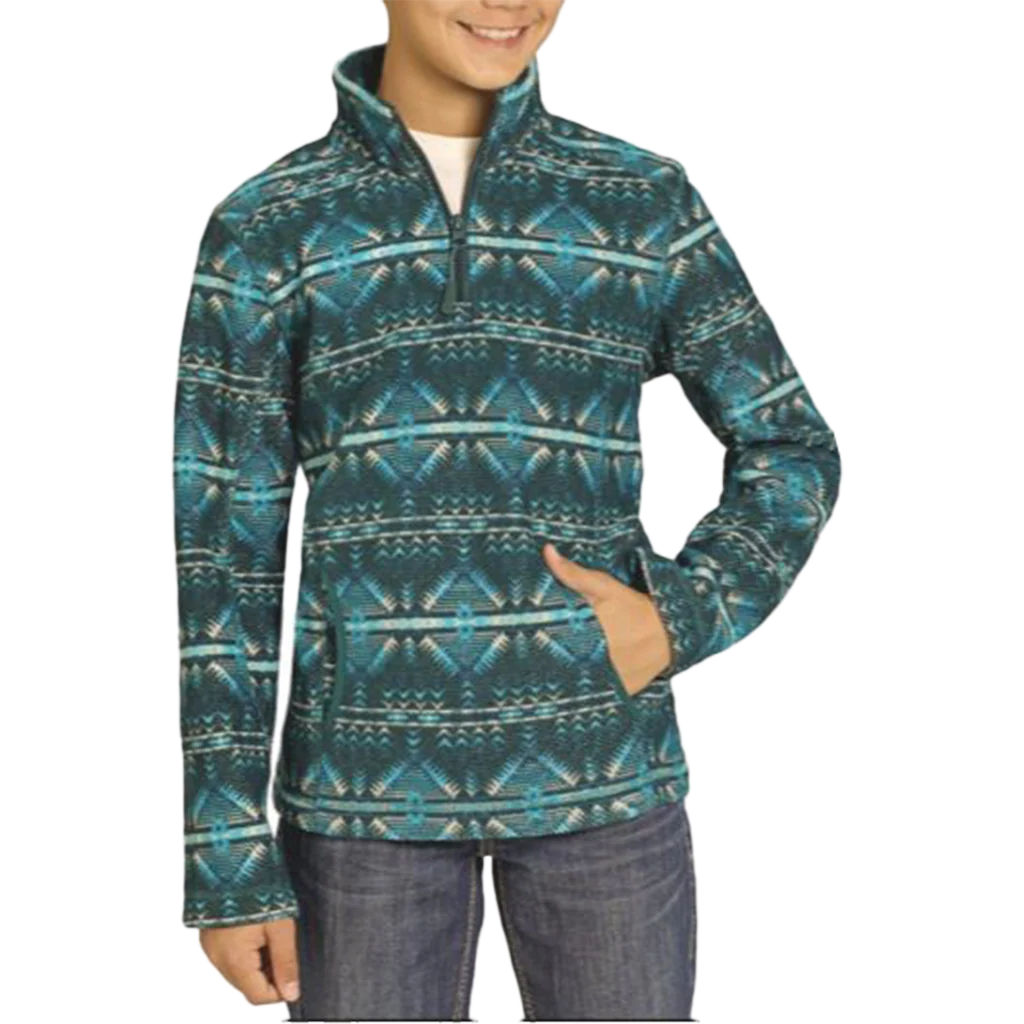 Kids Rock & Roll gray hoodie