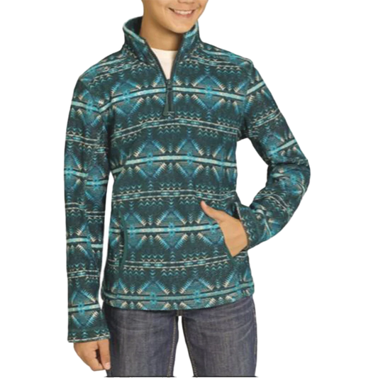 Kids Rock & Roll gray hoodie
