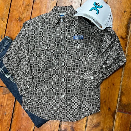 Panhandle slim boys black print