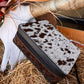 Large Cowhide Jewelry Case