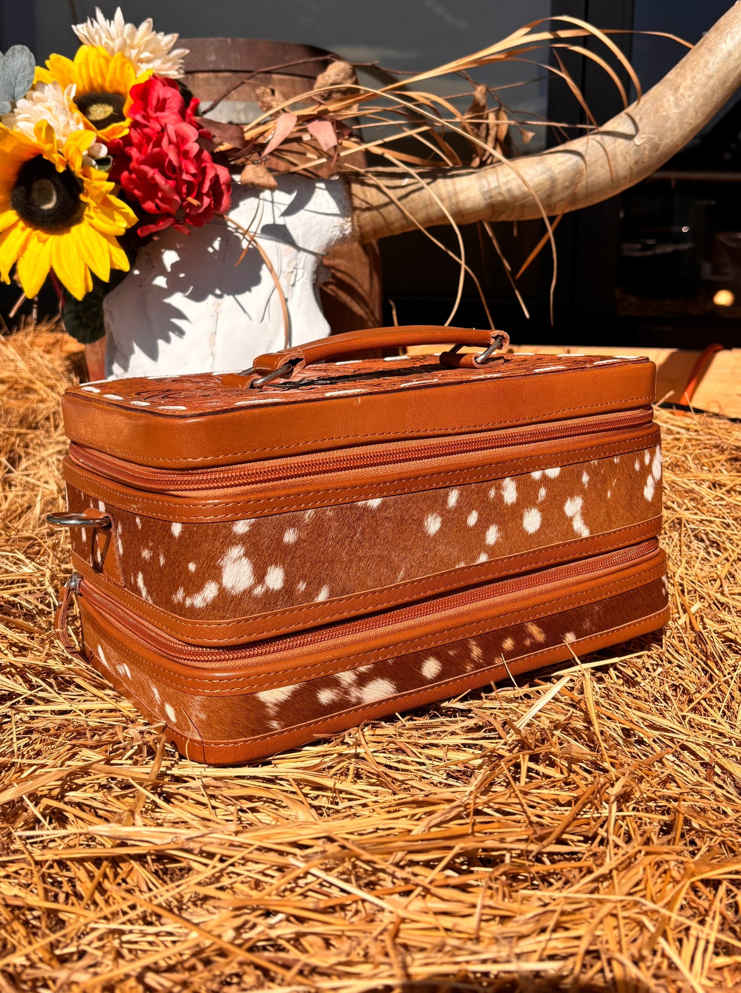 Tooled Travel Bag