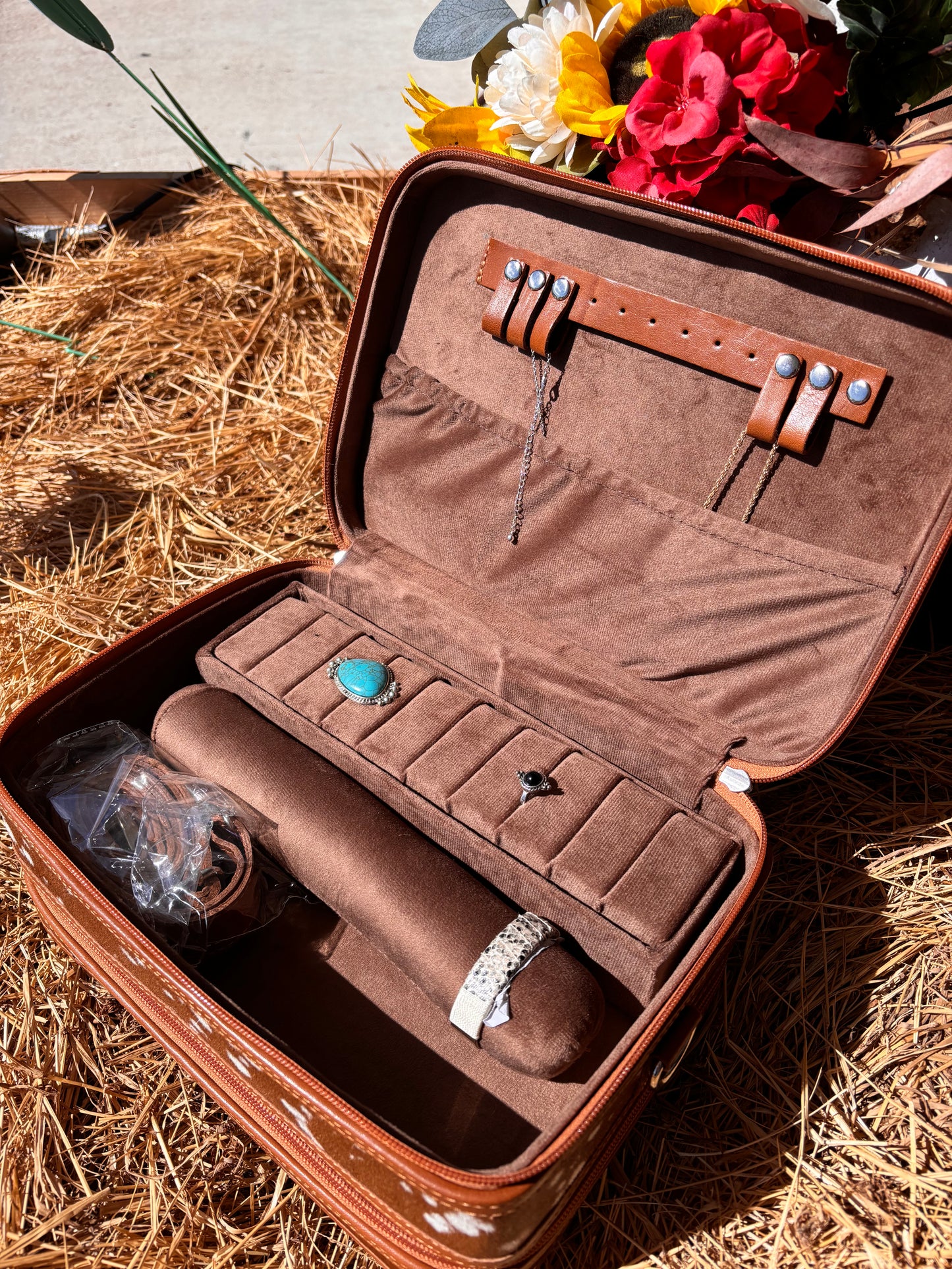 Tooled Travel Bag