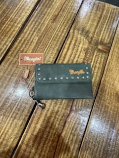 Small Wrangler Wallet (Olive Green)