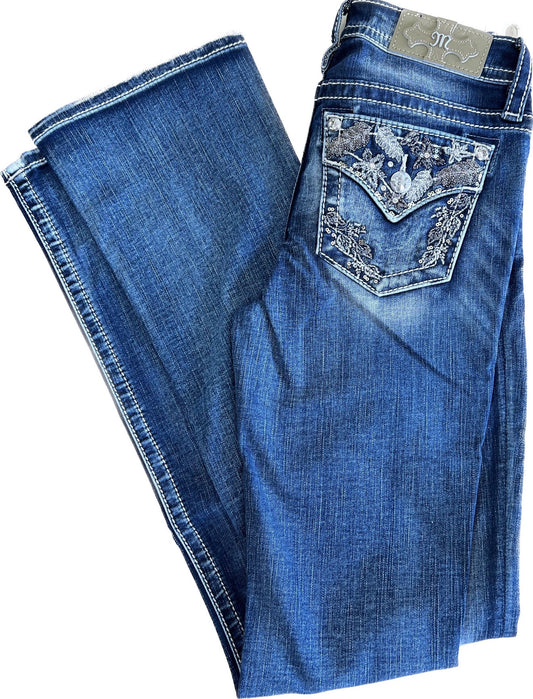 Miss Me feather pocket