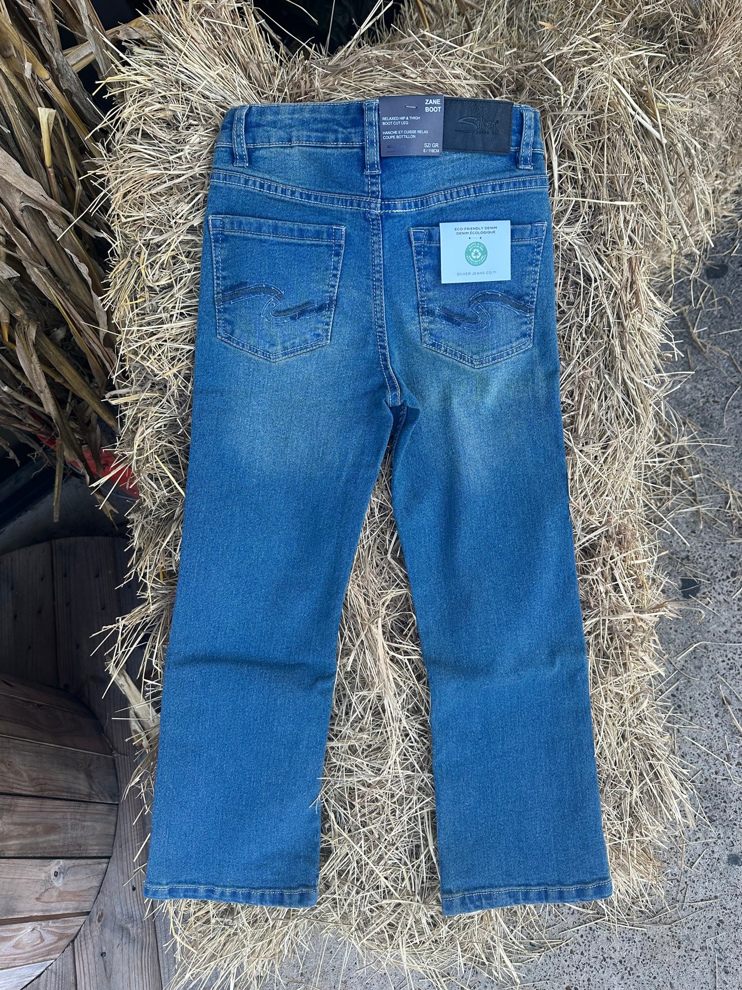 Boy's Silver Zane jeans