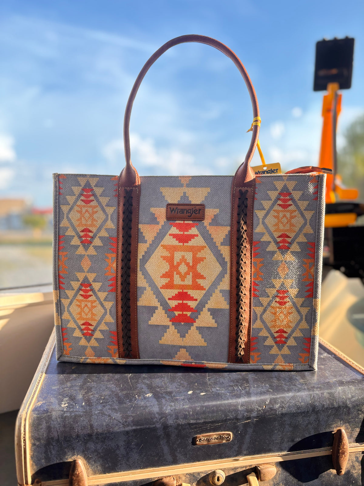 Wrangler Aztec purse