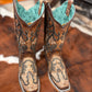Corral Women's Cognac Overlay Boots