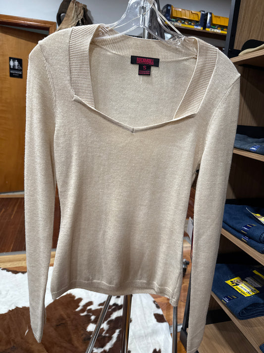 Rock & Roll Shimmer Sweater