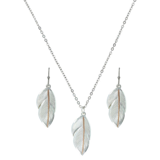 Downy Feather Jewelry Set JS2878RG