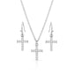 Unwavering Cross Jewelry Set