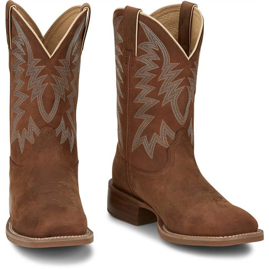 Justins Big Bucks Brown Cowhide Boot