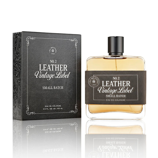Leather Vintage Label No.2 Cologne