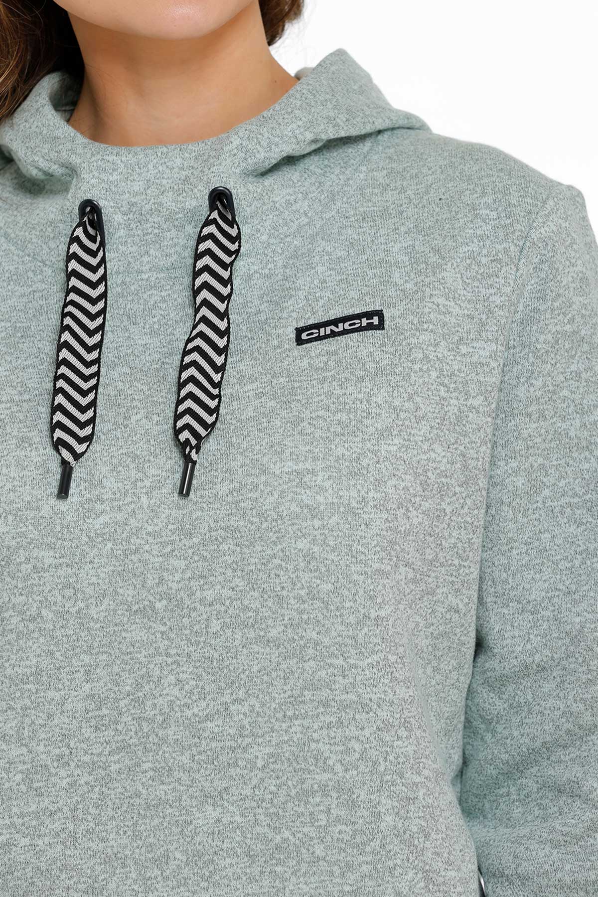 Women's Cinch Teal Hoodie
