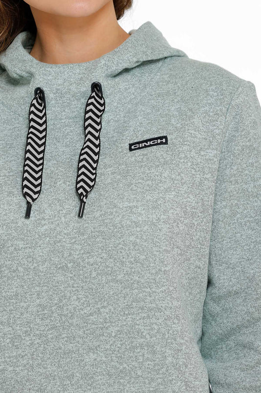 Women's Cinch Teal Hoodie