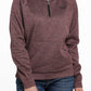 Women's Cinch Purple Hoodie