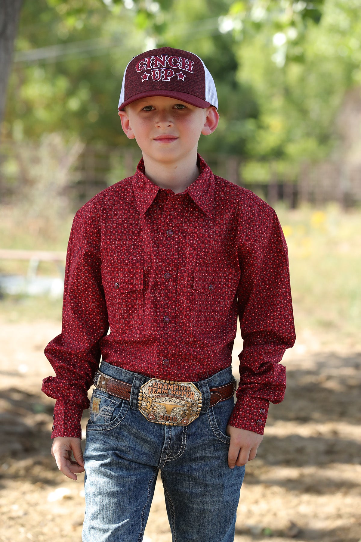 Youth Cinch Up cap