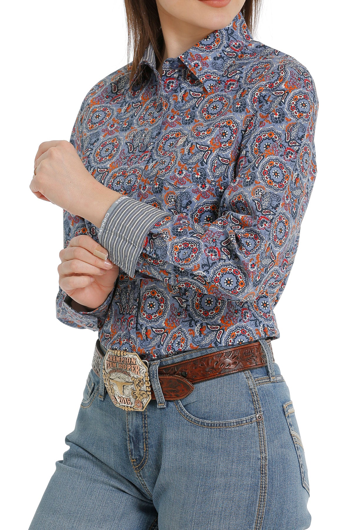 Women's Cinch LS MSW9164195