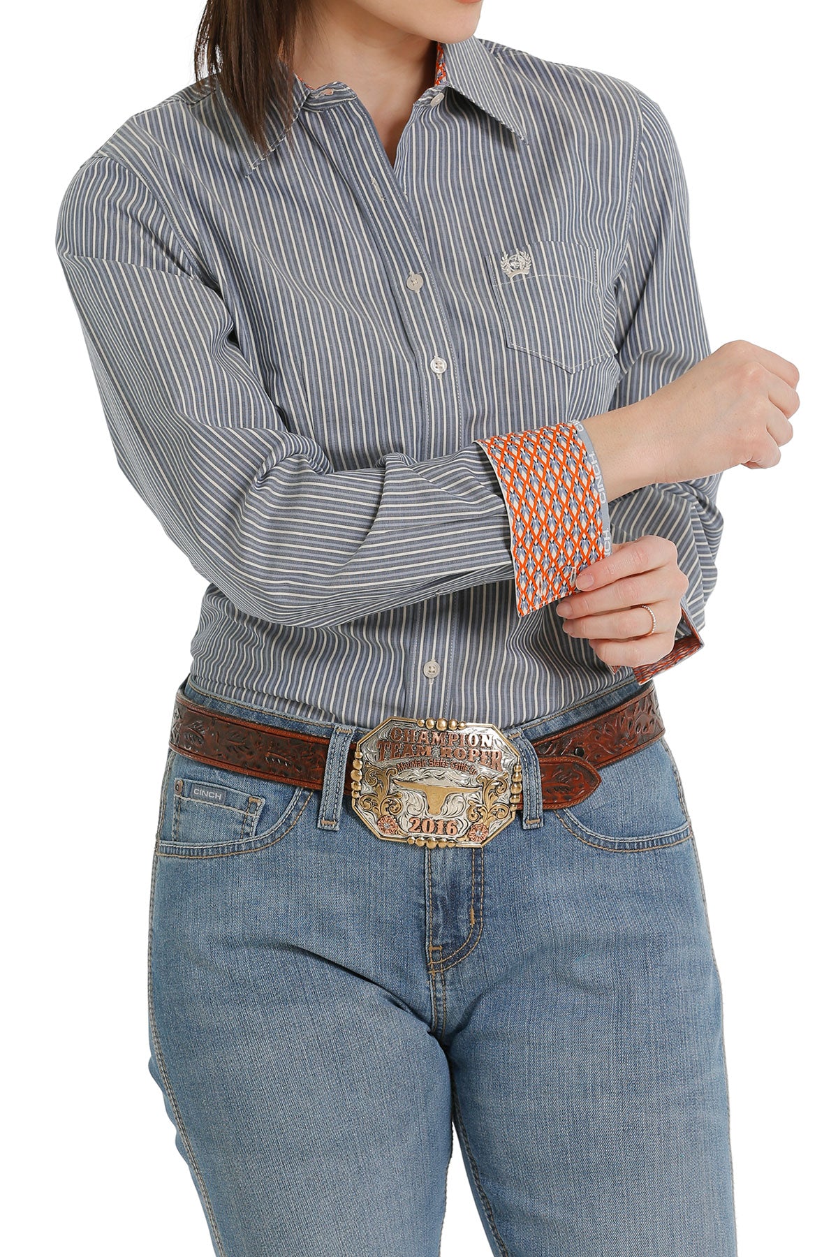 Women's Cinch LS MSW9164196