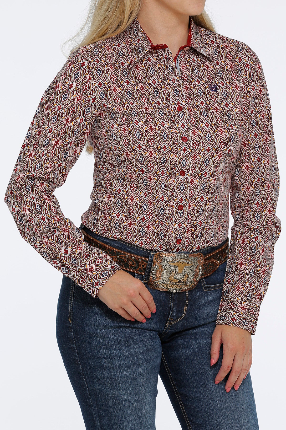 Women's Cinch LS MSW9165025