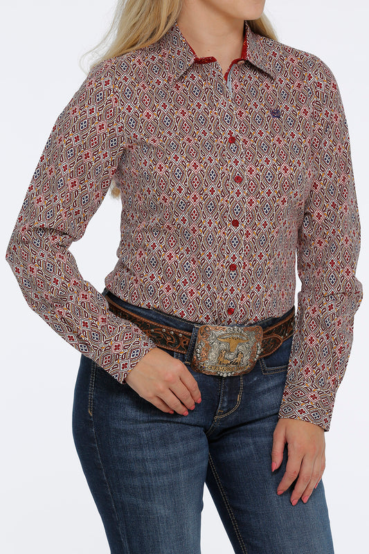 Women's Cinch LS MSW9165025