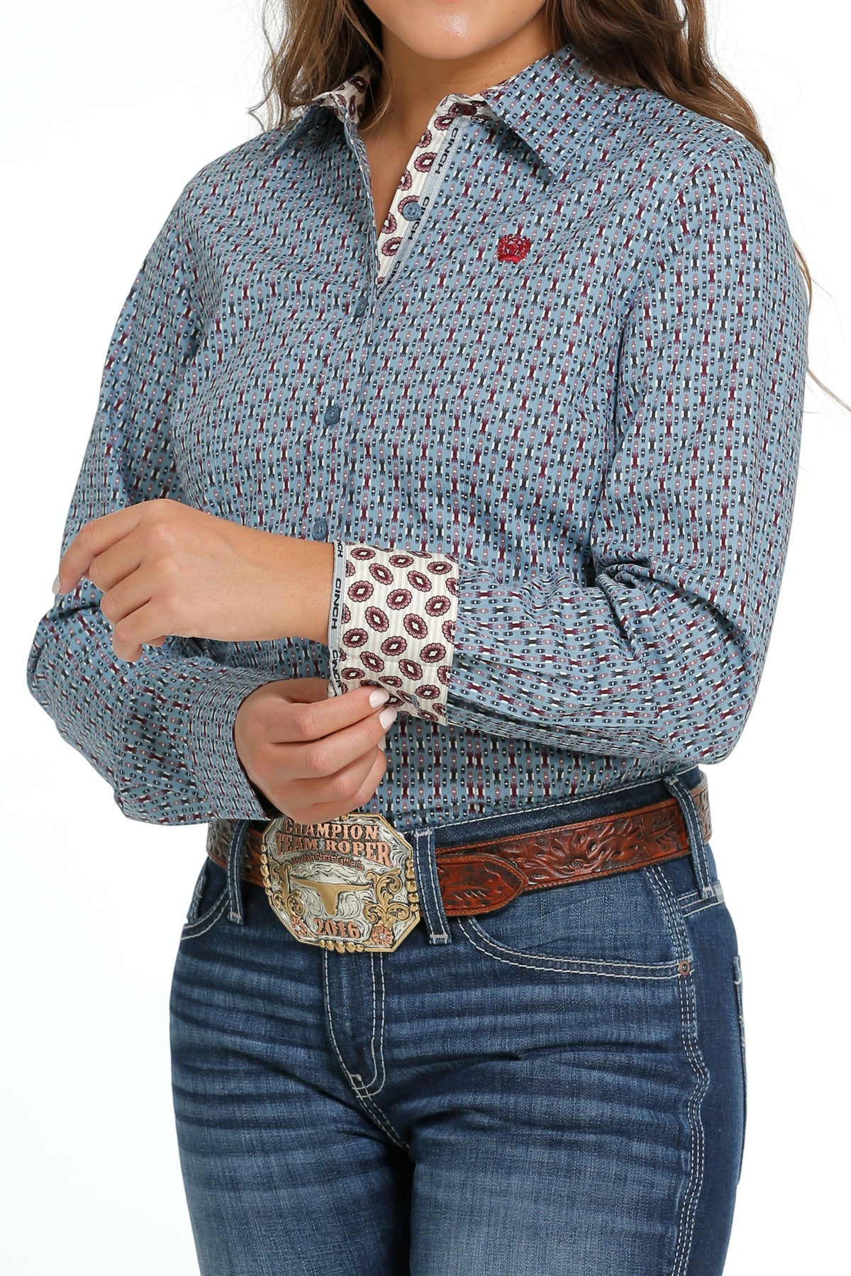 Women's Cinch LS MSW9165037