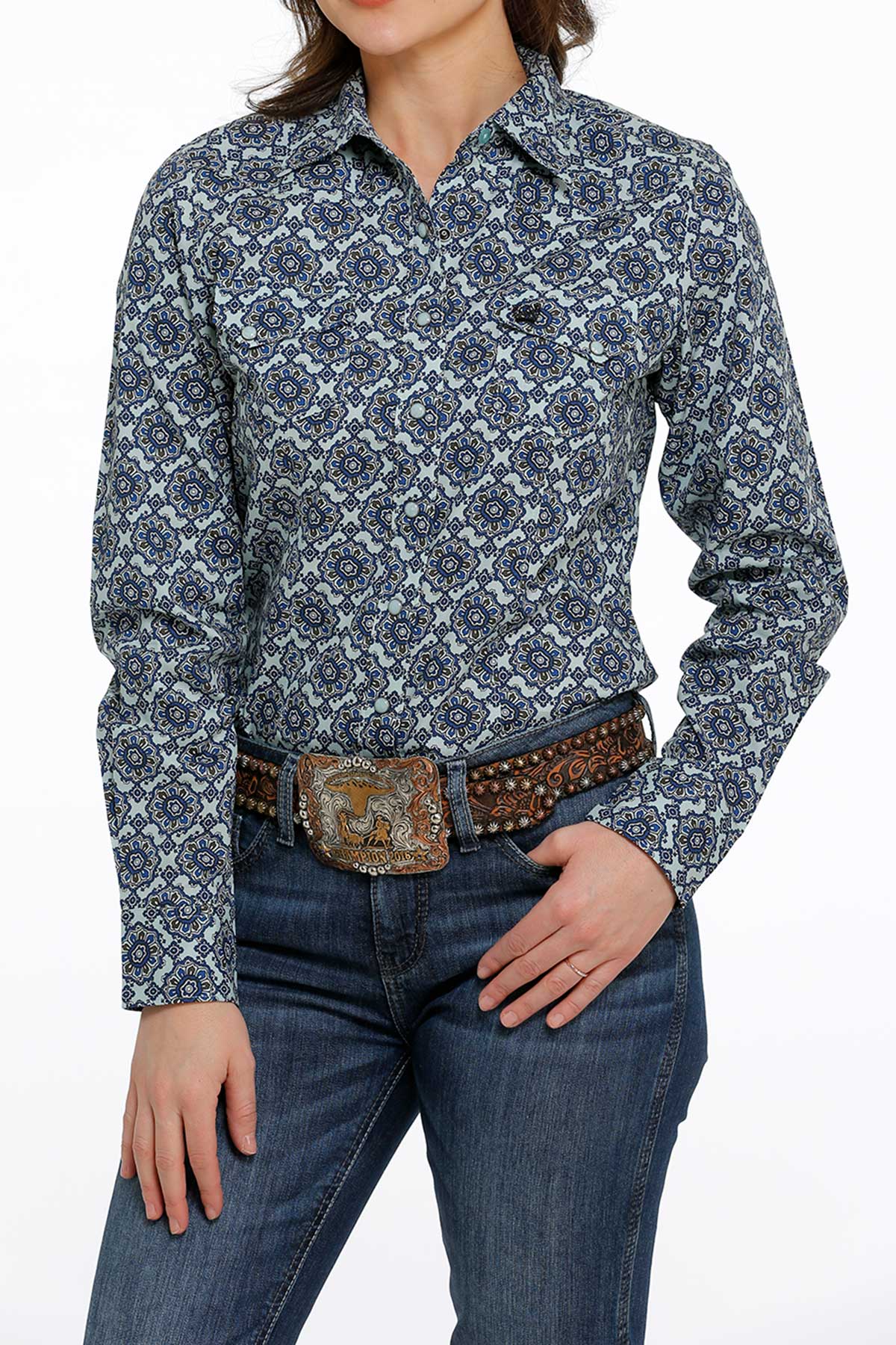 Women's Cinch LS MSW9201037