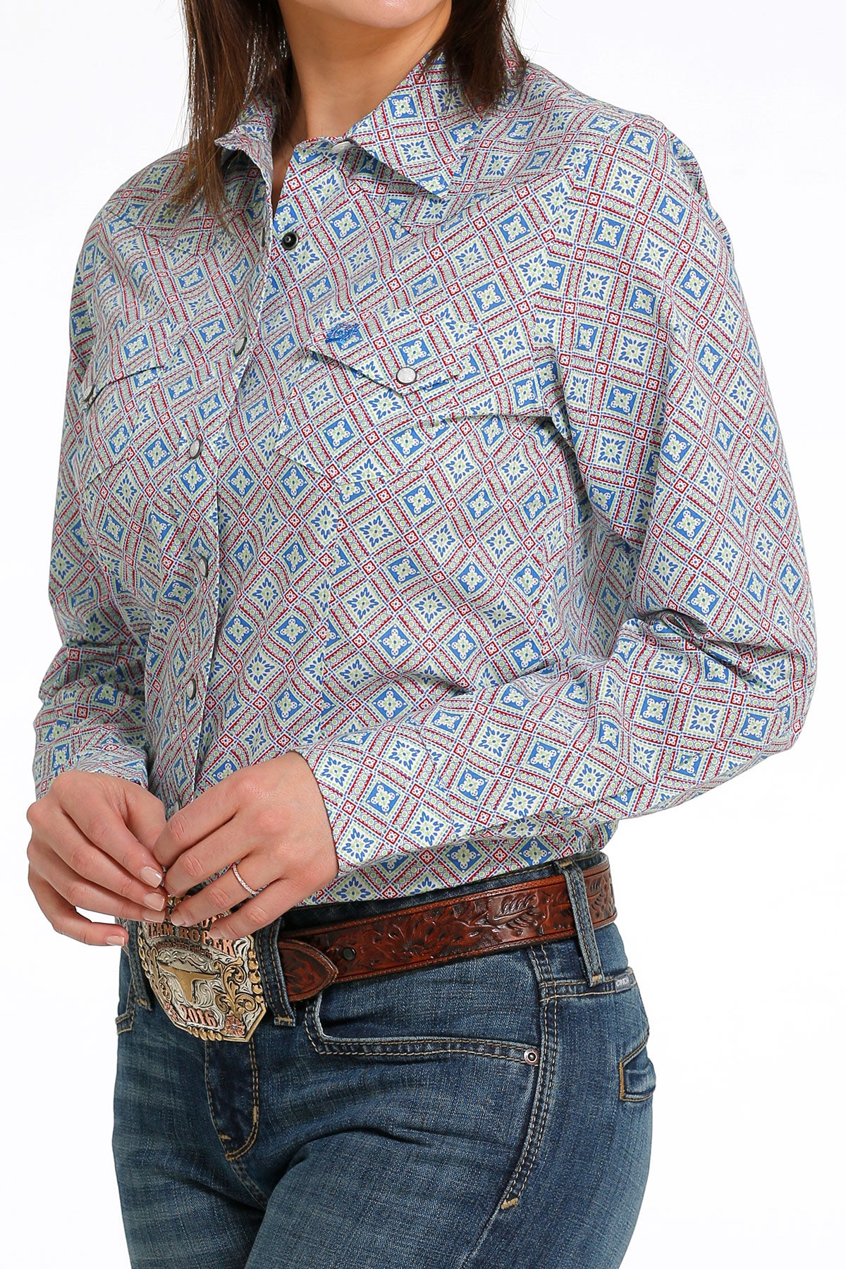 Women's Cinch LS MSW9201042